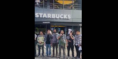 Muştu Gençlik, Starbucks’a boykot çağrısı yaptı