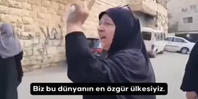 "Biz dünyanın en özgür halkıyız, Abbas ise korkağın teki!"