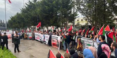 Cargill'e Bursa'daki fabrikası önünde protesto