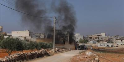 Katil Esed güçleri, İdlib’de tarım işçilerine saldırdı