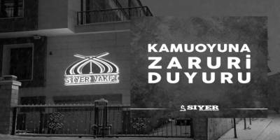 Siyer Vakfı'ndan iftira kampanyasına cevap