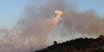 Lübnan'dan katil İsrail'in kuzeyine 77 roket fırlatıldı