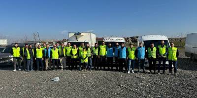Özgür-Der Batman Şubesinden Adıyaman’daki deprem mağdurlarına destek