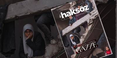 Haksöz, yeni sayısında da sayfalarını Gazze için ayırdı