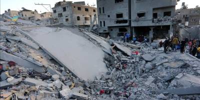 Katil İsrail, aynı evden 36 Filistinliyi öldürdü