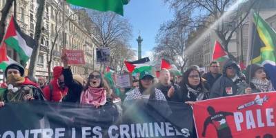 Parisliler ırkçılığa karşı yürüdü