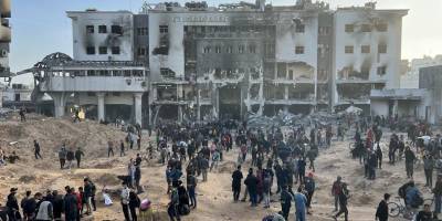 İşgal ordusu, Şifa Hastanesini yıkarak çekildi