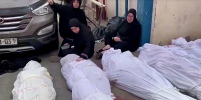 Hamas: Şifa Hastanesi ve çevresinde elleri bağlı diri diri gömülmüş cenazeler bulundu