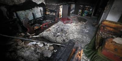 İşgalci yahudiler, Batı Şeria'da bedevi topluluklarına ait 4 evi yaktı