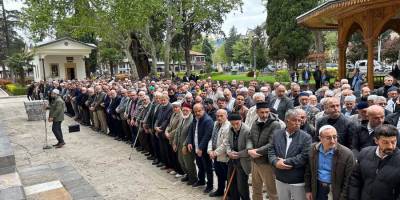 Amasya’da Gazze şehitleri için gıyabi cenaze namazı