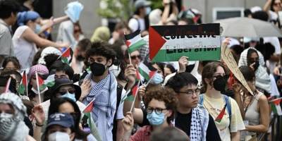 Filistin yanlısı ABD'li öğrenciler türlü engellemelere maruz kalıyor