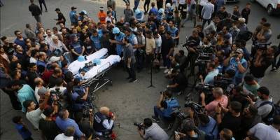 Gazze'de dört gazeteci daha öldürüldü