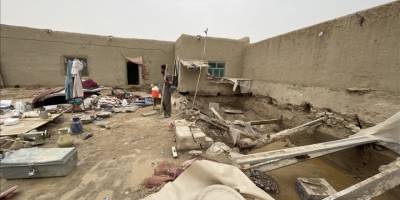Afganistan'da seller nedeniyle hayatını kaybedenlerin sayısı 400'e yaklaştı