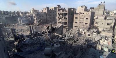 Katil İsrail, Cebaliya'da bir haftada 300 evi yıktı