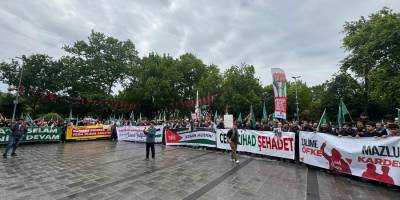 Saraçhane'de Gazze çağrısı: Türkiye Hamas’la gurur duyuyor!