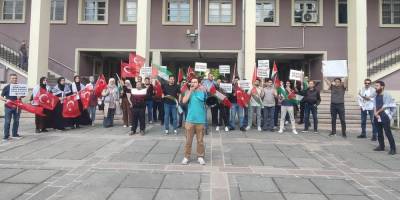 Ankara Üniversitesi öğrencileri Refah katliamını lanetledi!