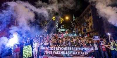 Ankara’da binlerce kişi Gazze için yürüyüş yaptı