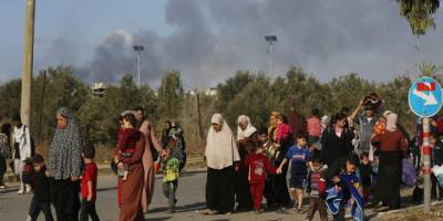 Gazze'nin kuzeyine doğru uzun bir yürüyüş