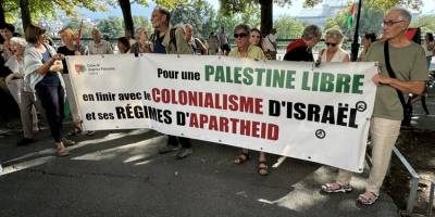 Cenevre'de aktivistler, kanton yönetiminden işgal rejimine karşı net bir tavır bekliyor