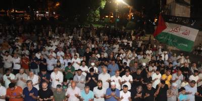 Gazze nöbeti Saraçhane'de devam ediyor: Şehitlere uzanan eller kırılsın!