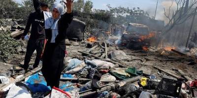 Katil İsrail, "güvenli bölge" ilan ettiği Mevasi'de katliam üstüne katliam yaptı