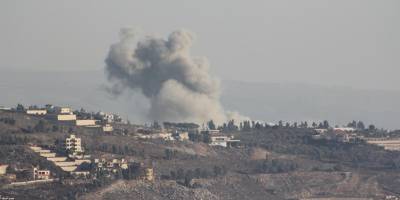 Soykırımcı İsrail'in Sarbin beldesine düzenlediği hava saldırılarında 5 kişi öldü