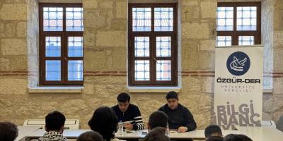 Özgür-Der Üniversite Gençliği İzzeddin El Kassam'ı konuştu