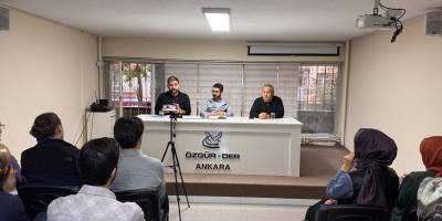 Ankara’da “Doğu Türkistan” konferansı gerçekleştirildi