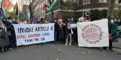 Yahudi öğrencilerden BM Filistin Raportörü Albanese'ye destek