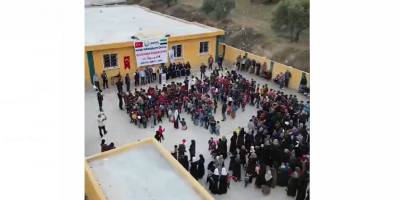 Umutol İnsani Yardım Derneği, Suriye’de 150 briket ev yaptı