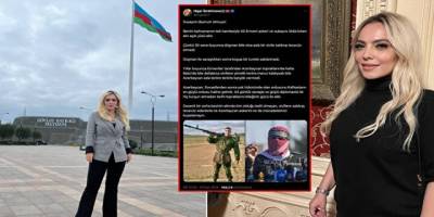 Azeri gazeteci Nigar İbrahimova Hamas’a hakaret etti