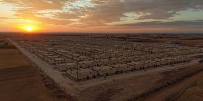 Suriye’de 1400 aile Umut Şehri’ndeki yeni yuvalarına kavuşuyor