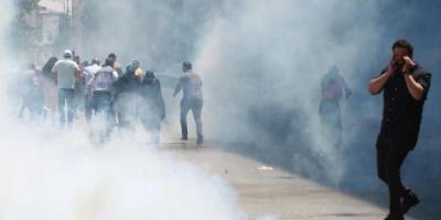 İşgalci yahudiler Filistinlilere gerçek mermilerle saldırdı