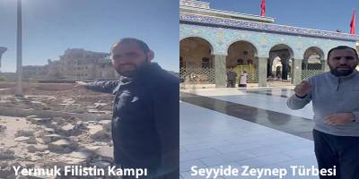 Yermük kampından Seyyide Zeynep türbesine İrancıların hezeyanları
