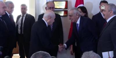  DEM Parti heyeti ile Bahçeli görüştü!