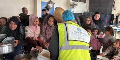 Özgür-Der, Gazzeli kardeşlerimizle paylaşmaya devam ediyor