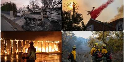 Los Angeles'taki yangınlarda ölü sayısı 16'ya yükseldi