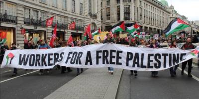 İngiliz polisi, Filistin yürüyüşü için göstericilerin BBC önünde toplanması yasağını sürdürecek