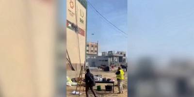 İşgal ordusu İHH'nın olduğu bölgeye havadan bomba bıraktı