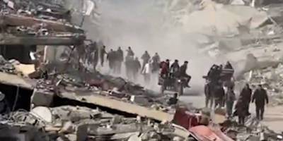 Gazzeliler enkaza dönen Cebaliye'ye dönüyor