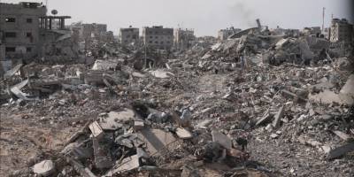 Ateşkes sonrası Gazze'nin kuzeyinden çekilen işgalci İsrail, geride büyük yıkım ve çürümüş cenazeler bıraktı