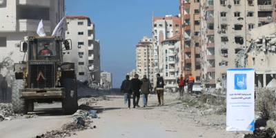 İslamic Relief, Gazze’de moloz yığınlarını temizlemeye başladı