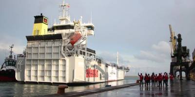 Gazze'ye insani yardım ulaştıracak "14. İyilik Gemisi" Mersin'den yola çıktı