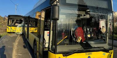 İETT otobüsünde yangın