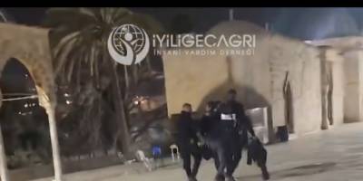 Siyonistler Kudüs'te Türkiyeli yardım gönüllülerine saldırdı