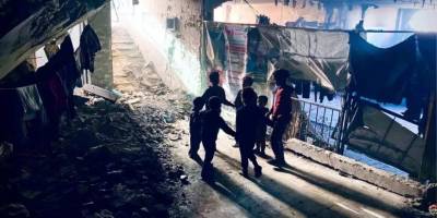 Filistinliler, enkazlar arasında yaşam mücadelesi veriyor