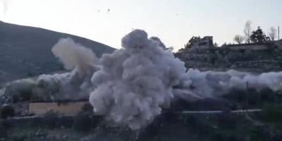 İşgalci İsrail, ateşkese rağmen Lübnan'ı vurdu