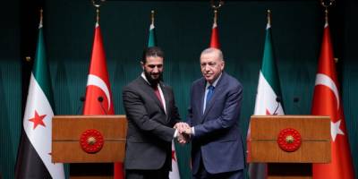 Recep Tayyip Erdoğan ile Ahmed Şara'dan ortak basın toplantısı