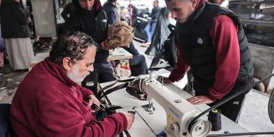 Kullanılmış kumaştan bir mısra