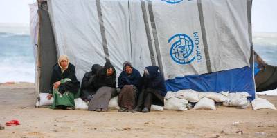 Gazze'de şiddetli rüzgar ve yağış nedeniyle yüz binlerce Filistinli zor durumda